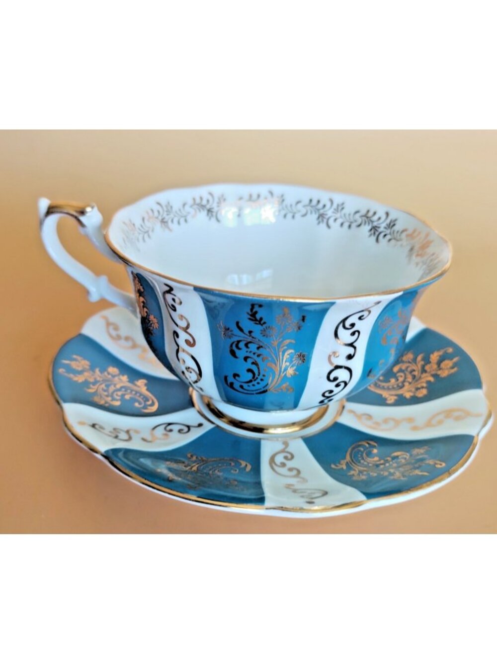 Vintage Royal Albert Avon Shape Tea cup and Saucer Regency  Series